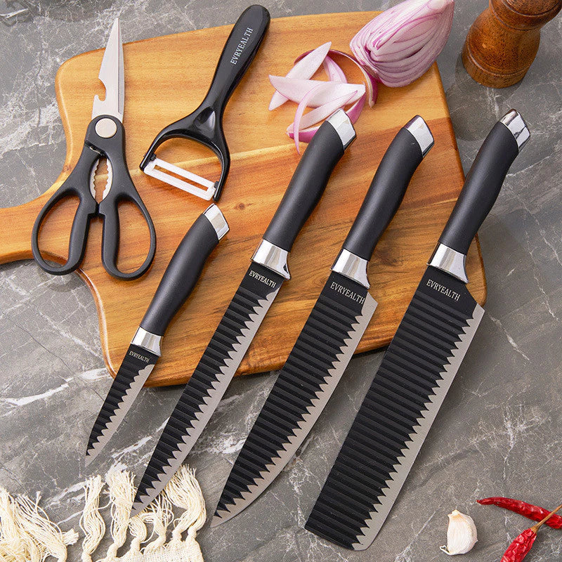 Kit 6 Facas Profissionais Antiaderentes
